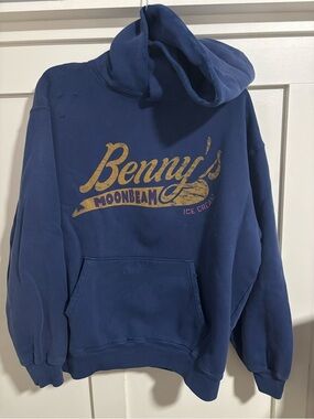 Benny’s Moonbeam (Benson Boone) Blue Pullover Hoodie